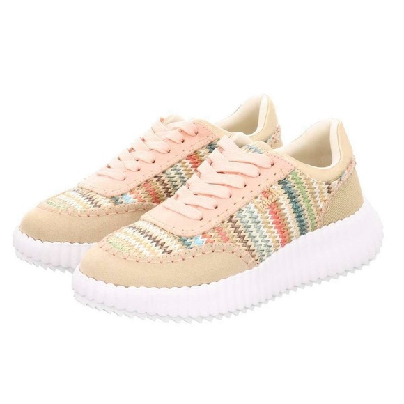 la strada Shoes - La Strada Multicolor Knitted Fashion Sneakers